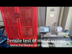 스크루 품질 검사 과정의 팽창 테스트