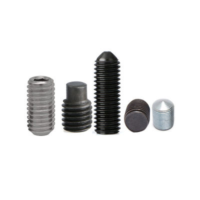 품질  Custom Flat Point Hollow Hexagon Set Screws SS304 Hex Socket Allen Nose Grub Screw Set 공장
